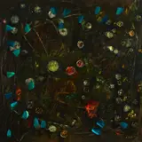 Richard Dunlop, Lapis Blue, oil on Belgian linen