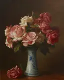 Cornelis le Mair, Still Life, oil on board