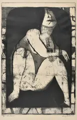 George Baldessin, For Owen, etching and aquatint
