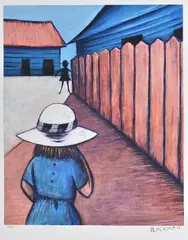 Charles Blackman, Untitled, from theSchool Girl Series, digital print 41/125
