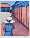 Charles Blackman, Untitled, from theSchool Girl Series, digital print 41/125