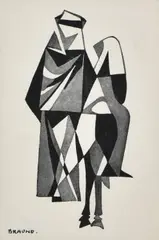 Dorothy Braund, The Journey, screenprint A/P