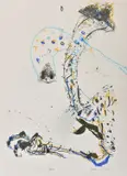 John Olsen, Emus, lithograph