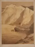 Henri van Raalte, The Cliff, coloured aquatint 33/60