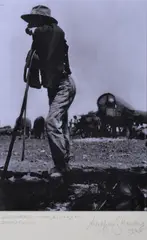 Wolfgang Sievers, Shephard in the Algarve, Portugal, photographic print