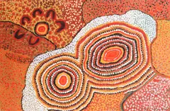 Bridget Mati Mudjidell, Untitled, 1996, acrylic on canvas