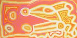 Ningie Nangala, Yakupali, 2001, acrylic on canvas