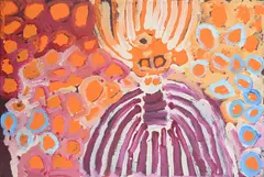 Harry Tjutjuna, Untitled, acrylic on linen
