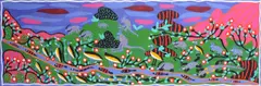 Near Costello by Amy Johnson, 2005, acrylic on canvas, sold May 2016