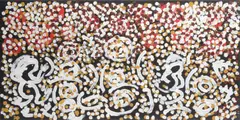Fire Dreaming by Johnny Warangkula Tjupurrula, 1998, acrylic on linen, sold May 2016