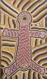 Untitled by Linda Syddick Napaljarri, 1992, acrylic on linen, sold May 2016