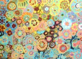 Eva Rogers, acrylic on canvas, acrylic on canvas