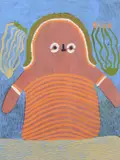 Angelina Pwerle, Women's Story III, 2004, acrylic on canvas