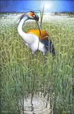 Ainslie Roberts, The Reed Maker, oil on board
