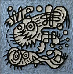 Justin Feuerring, Feminine Form, 2015, etched polystyrene and synthetic polymer paint