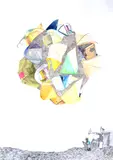 Michelle Ussher, Untitled, pencil and watercolour on paper