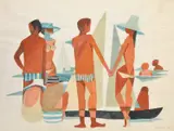 Dorothy Braund, The Bathers