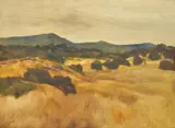 Near Atherton, North Queensland by Ray Crooke, oil on canvas on board, sold Jun 2016