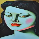 Annette Bezor, Night Hush 5, 2004, acrylic on canvas