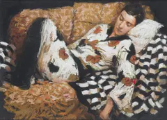 Judy Drew, Lady Resting, 2008, pastel on paper