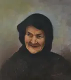 Arno Roger-Genersh, PORTRAIT OF AN ELDERLY WOMAN, Pastel