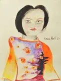 Anne Hall, Woman in Bright Blouse