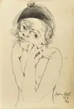Anne Hall, Nude in Hat
