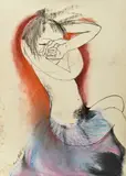 Anne Hall, Hidden Self, 1978, pastel on paper