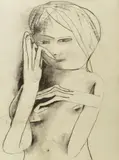 Anne Hall, Study of a Worried Figure