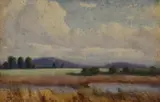 John Mather, LANDSCAPE AND STREAM, WATERCOLOUR
