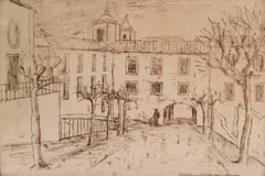 Rex Wood, Portugal, 1967, monotype