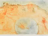 John Olsen, Outcamp, 1996, etching 33/80
