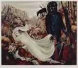 Arthur Boyd, Floating Bride, lithograph 23/100