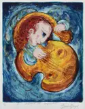 David Boyd, Moment of Inspiration, lithograph 12/66