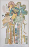 Eduardo Paolozzi, Allegro Moderato Fireman Parade, The Going on the Hook and Ladder for Strings, 1974, lithograph 18/200