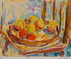 Nora Heysen, Apples, 1999, screenprint 39/50