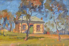 Horace Trenerry, Greengate, oil on canvas