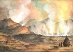 George Frederick Gregory, A Pair of Works, watercolour and gouache