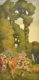 Gustave Barnes, Pair of works, oil on canvas