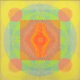 Joseph Stanislaus Ostoja-Kotkowski, Kaleidoscope Abstract, 1977-78, reflective tape on board
