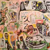 Mark Maglaic, CONSEQUENCE, mixed media on canvas