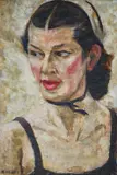 Ruby Perchard Henty, , PORTRAIT OF A BALLERINA, OIL ON CANVAS, 46 X 30CM, oil