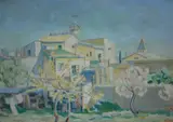 Henri Clausen, , MALLORCA 1936, OIL ON CANVAS, 44 X 63.5CM, oil