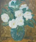 Robert Pulleine, , STILL LIFE, OIL ON BOARD, 36 X 31CM, oil