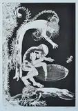 Arthur Boyd, Untitled (Narcissus Suite), 1983-84, etching 1/25