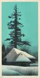 Sakamoto Koichi, Snowbound, c.1970, colour etching 80/100