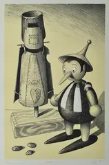Adam Nudelman, Before the Fall, lithograph 9/20