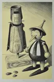 Adam Nudelman, Before the Fall, lithograph 9/20