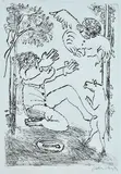 Arthur Boyd, Father I Have Sinned, etching 31/45