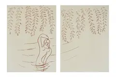 Female Bathing by Henri Matisse, colour lithograph, sold Nov 2015